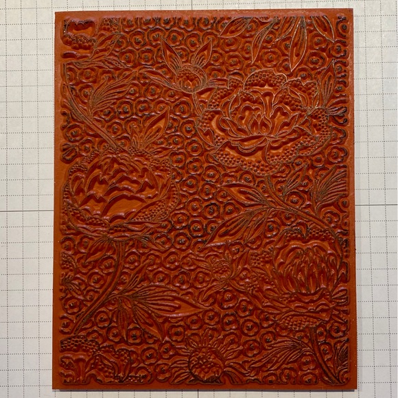 Large Flower Background Stamp by Hero Arts - Picture 2 of 5